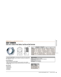 Thumbnail of document Data Sheet - SFI-550 - Sight Window